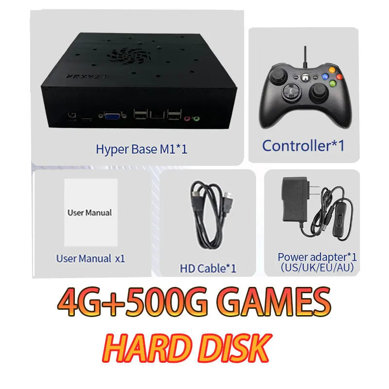 Super Console  Plug And Play On TV 4G RAM 500G Rom 120.000+ Retro Games